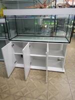 Хит, Аквариум 300л. прямой с пластиковой крышкой + диодный светильник