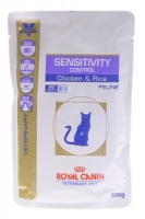 Кусочки в желе для кошек с пищевой аллергией c курицей, Sensitivity control Chicken S/O