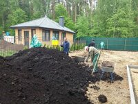 Завоз и планировка грунта, м3