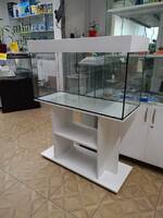 Хит, Аквариум 240л. прямой с пластиковой крышкой + диодный светильник